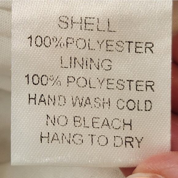 WHY DRESS NWT White & Gold Football Sequin Shorts, Size Large - Picture 11 of 12